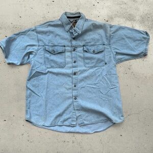 Y2K Harley-Davidson Denim Shirt – Size XXL 2003 100 year anniversary